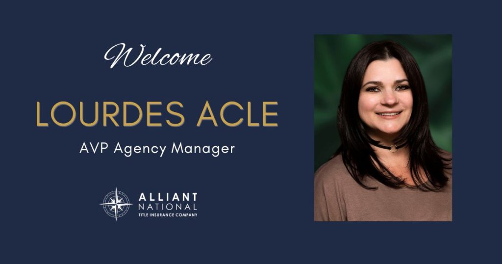 Lourdes Acle welcome graphic